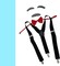 4E's Novelty Old Man Costume for Kids Boys 100th Days of School Includes Suspenders, Gray Stick On Moustache & Eyebrows, Bow Tie. Grandpa Costume Accessory